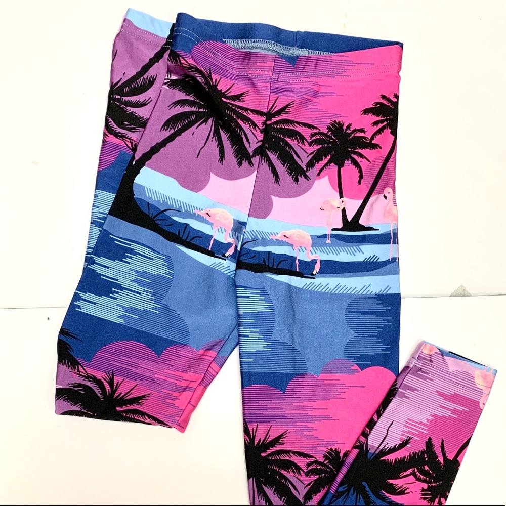 American Apparel Leggings-Cali Sun Fun XS